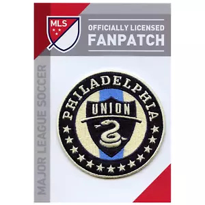 Philadelphia Union Soccer Team Crest Embroidered Jersey MLS Futball Patch - Picture 1 of 1