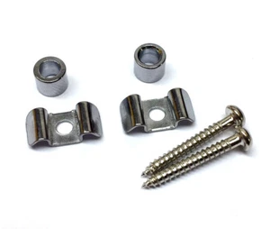 (2er-Pack) Chrom Vintage-Stil Gitarrensaitenführungs-Kit für Strat/Tele ® SGWV-C - Bild 1 von 2