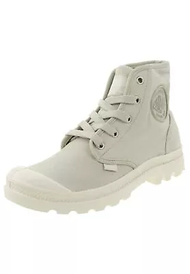 Palladium Mujer Eeuu Pampa Hi Botas Botines 92352 Gris - Imagen 1 de 4