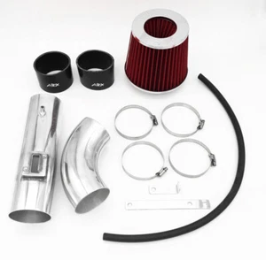 AirX Racing Black-Red For 2PC 2007-2013 Acura MDX 3.7L V6 Air Intake Kit - Picture 1 of 4