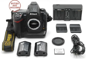 [MINT] Nikon D3 12.0MP Digital SLR Camera Body w/Battery, CFcard From JAPAN A584 - Picture 1 of 24