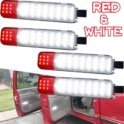 4PCS LED Door Courtesy Light For Chevy Silverado Suburban Tahoe GMC Sierra Yukon Foto 1 de 4