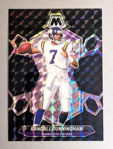 Randall Cunningham 2024 Panini Mosaic #241 - Black Mosaic 1/1 Minnesota Vikings - Picture 1 of 2