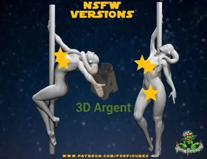 NSFW Twilek Bailarines Star Wars Legión Compatible 3D Impreso Resina Miniaturas Enemigo - Imagen 1 de 2