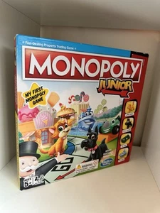 Monopoly Junior Board Game Complete Set for Kids Ages 5 And Up - Picture 1 of 9