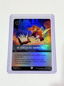 Disney Lorcana Susurra en el Pozo - Lanzó Su Rayo 222/204 Lámina Épica - Imagen 1 de 4