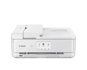 Canon - PIXMA TS9521Ca Wireless All-In-One Inkjet Printer - White - Afbeelding 1 van 16