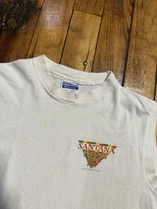 Vintage Santana Freedom Tour 1987 Shirt Size L Hanes - Bild 1 von 20