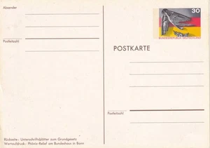 Bundesrepublik Postal card 30 pf 25yrs Bundesrepublik Deutschland - Picture 1 of 2