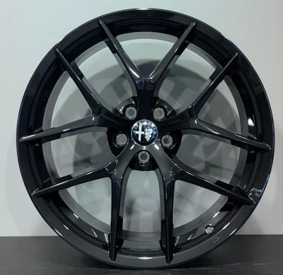 4 CERCHI IN LEGA 20" ALFA ROMEO STELVIO NUOVI ORIGINALI DARK ANTRACITE - Immagine 1 di 4