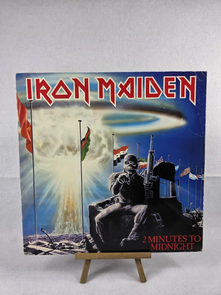 Iron Maiden "2 Minutes To Midnight" Vinyl 12" Single 1984 EMI  12EMI 5489 - Image 1 of 4