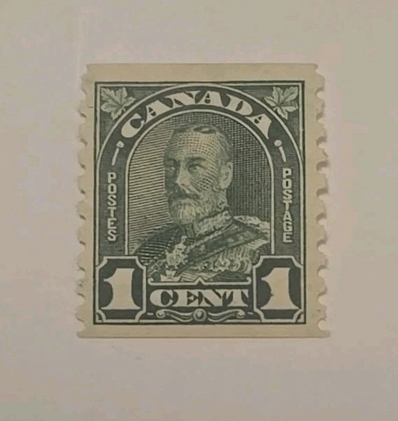 Canada Scott 179 King George V ArchLeaf Issue 1931 F-VF MLH Coil Single - Image 1 of 1