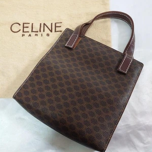 Celine Handtasche Geldbeutel Macadam braun echt Damen gebraucht - Bild 1 von 7