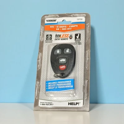 Dorman KEYLESS ENTRY REMOTE 4-Button 13732 with Programmer – Fits GM 2005-2012 - Image 1 of 4