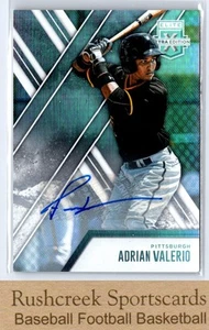 2017 Panini Elite Extra Edition #191 Adrian Valerio Autograph Auto - Picture 1 of 2