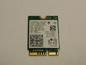 Intel 9860NGW Wireless Network Card Dual Band Wi-Fi Adapter Lenovo Ideapad Flex5 - Picture 1 of 2