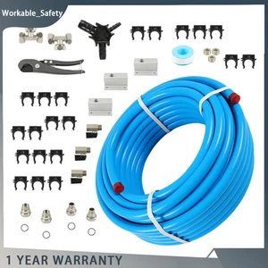 Compressed Air Piping Tubing System Kit 3/4-Inch Tubing 100 Feet 3 Outlets - Bild 1 von 19