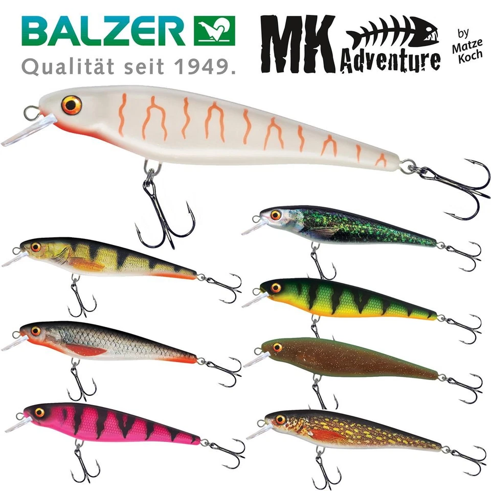 Balzer Matze Koch MK Adventure Hechtschrecke 11cm | 20g | Top Hechtköder Wobbler - Bild 1 von 1