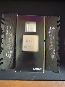 AMD RYZEN 7 1700X CPU BUNDLE WITH RAM STICKS - Picture 1 of 9
