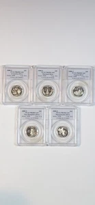 2000-S Proof Silver State Quarter Set PCGS PR69 DCAM Deep Cameo - Picture 1 of 11