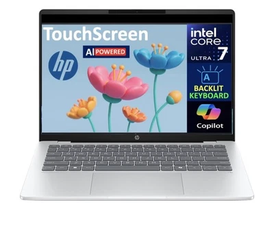 HP OmniBook 5 laptop Touch 16" Laptop Ultra 7 255u 16GB 4TB SSD windows pro - Image 1 of 4