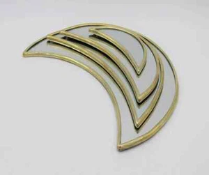 Moon Mirror, Handmade Moroccan Mirror, Nursery Decor, Wall Decor - Picture 1 of 6