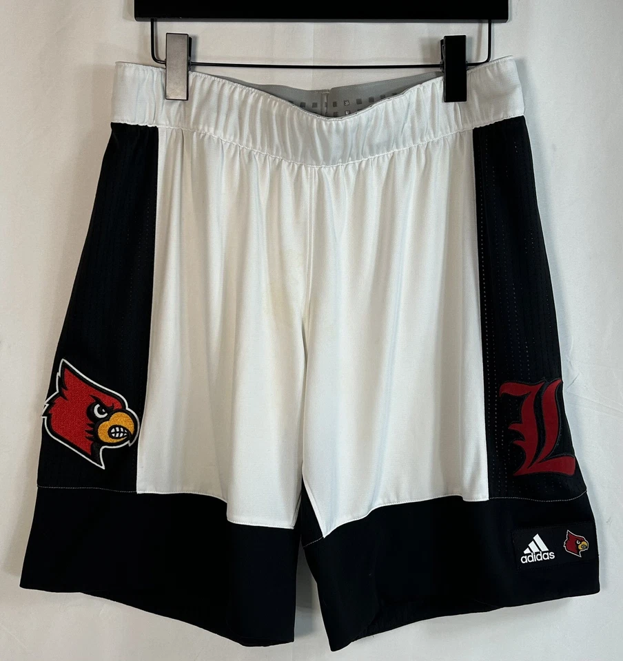 Adidas Louisville Cardinals 2019 Authentic Game Shorts Men’s Size Xl - Image 1 of 4