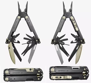 Leatherman Arco Obsidiana Negro Edición Limitada Corte Magna Muy Raro Nuevo - Imagen 1 de 8