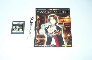 Cate West: Vanishing Files - Cartucho de juego y folletos de instrucciones para Nintendo DS - Imagen 1 de 3