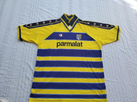 Vintage Champion AC Parma soccer jersey  football  trikot Italy size S Cover
