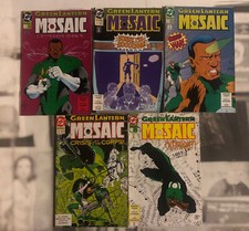 Green Lantern Mosaic 3,4,5,6,7 VF/NM 1992 John Stewart Inv#41CH