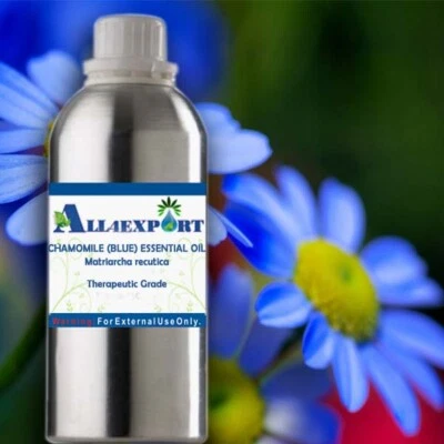 PURE CHAMOMILE (BLUE) ESSENTIAL OIL Matriarcha recutica NATURAL HERBAL - Image 1 of 3