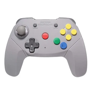 Retro Fighters Brawler64 Wireless Edition N64 Controller -  Gray - Picture 1 of 2