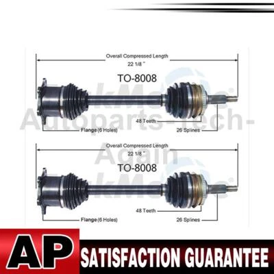 TrakMotive 2 前 CV 轴轴适用于 1991 - 1997 年丰田 Previa — 第 1/2 张图片