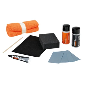 KIT RIPARAZIONE RIPARA VOLANTE SEDILI IN PELLE E VINILE USURA RINNOVA CRUSCOTTI - Foto 1 di 4