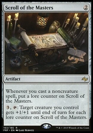 Magic the Gathering MTG Scroll of the Masters (163) Fate Reforged   LP - Image 1 of 1