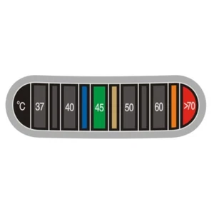Thermometers Sticker Adhesive Thermometers Strips Display Temperature in Degrees - Picture 1 of 7