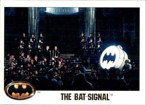 1989 Topps Batman The Bat-Signal #131