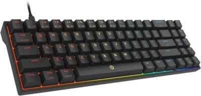 DREVO Calibur V2 TE RGB 60% Wired Mechanical Gaming Keyboard, 71-Key Brown Switc - Image 1 of 4