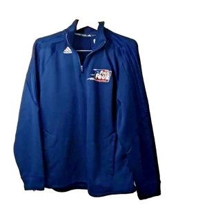 ADIDAS 2010 Final Four Indianapolis Blue XL/TG Fleece Lined Long Sleeve 1/4 Zip - Picture 1 of 7