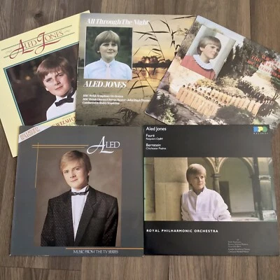 Aled Jones 5 x Vinyl Job Lot ~ Faure / Bernstein (RPO 8004) 3 x BBC Records +++ - Image 1 of 4