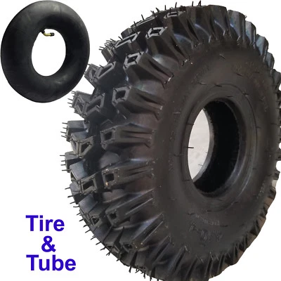 4.10-4 410-4 4.10x4 410x4 soplador de nieve lanzador cultivador de jardín R-1 lengüeta neumático y tubo Foto 1 de 4