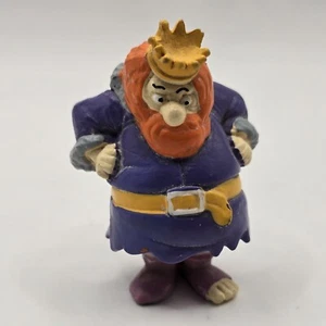 The Biskitts: King Max - Minifigure vintage in PVC Hanna Barbera 1983 Portogallo - Foto 1 di 9