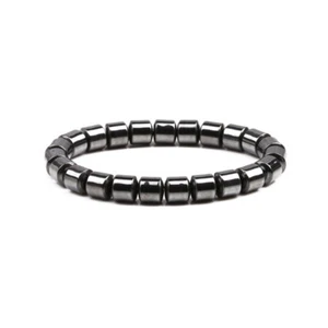 Magnetic Hematite Stone Bracelets Women Healing Loss Weight Men Bracelet Health - Picture 1 of 18