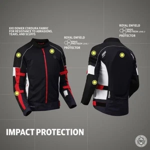 ROYAL ENFIELD STREETWIND PRO RIDING JACKET - Picture 1 of 17