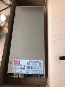 1 Stück Neu Mean Well RSP-2000-48 AC/DC Ausgang geregeltes Schaltnetzteil - Bild 1 von 4