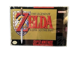 Zelda Link To The Past Super Nintendo - Boxed - SNES NO MAP - Picture 1 of 20