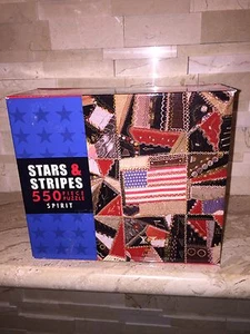 STARS AND STRIPES 550 PC USA SPIRIT FLAG JIGSAW PUZZLE - Picture 1 of 1