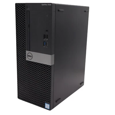 Dell OptiPlex 7050 Computer Tower 8GB/256GB i7-7700, 3.60GHz - Image 1 of 4