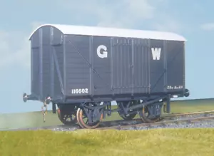 Parkside Models PS24 GWR 12T Covered Goods Wagon Kit O Gauge - Picture 1 of 1
